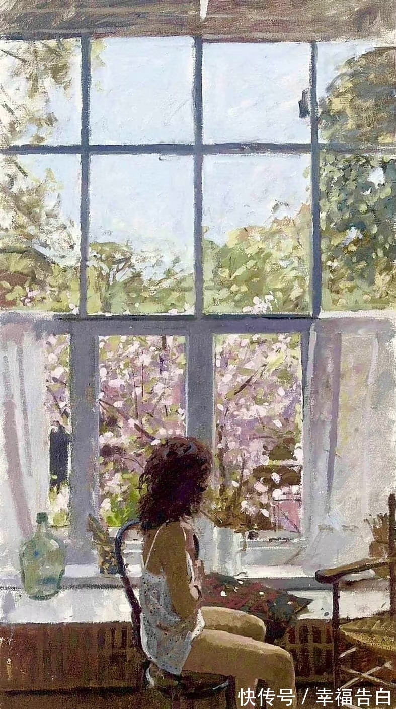 作品!英国画家 Ken Howard人物、风景作品集