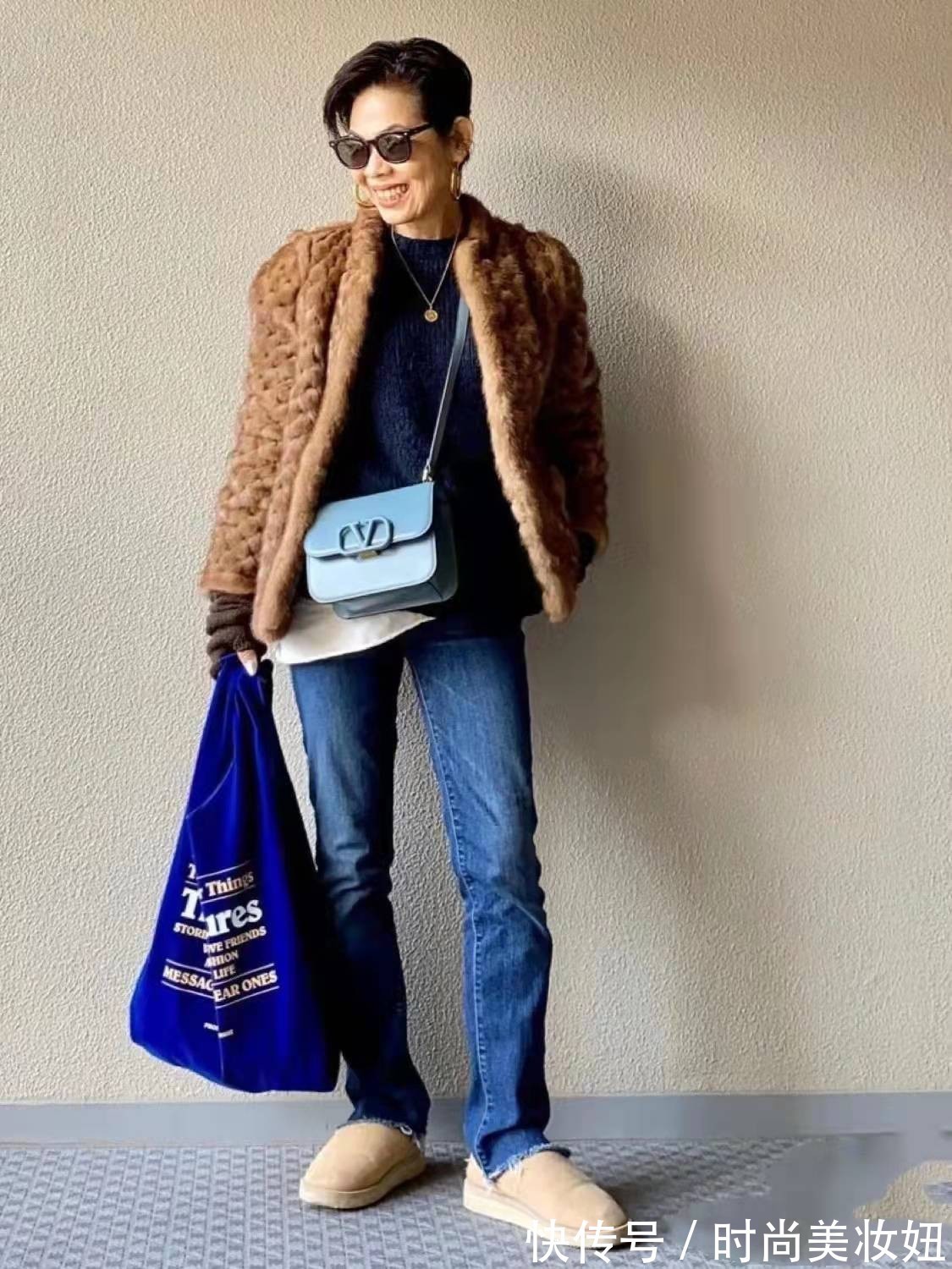 减龄 这才是五六十岁最优雅的搭配,每套都保暖洋气,减龄10岁不止