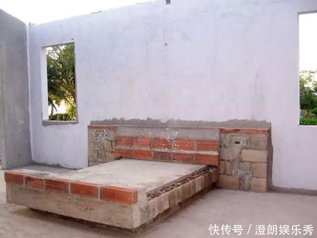 齐家奶茶|越来越多人不买床,自己动手用红砖砌床,效果完胜成品床