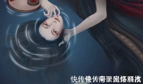 秀才@百年前的一幅女鬼图，放大5倍看她在做啥？网友：看久会感到不适