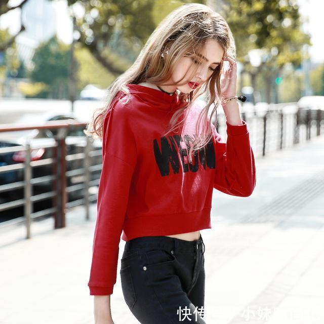 面料|卫衣+短裤,学生党美翻这个春天