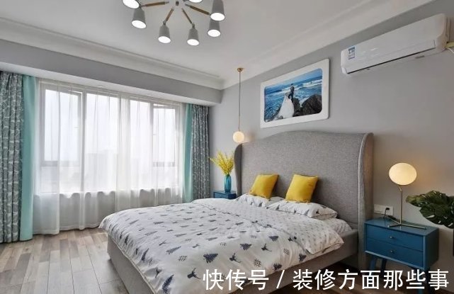 餐厅|116㎡时尚北欧风,清新配色超漂亮,把生活过成诗!