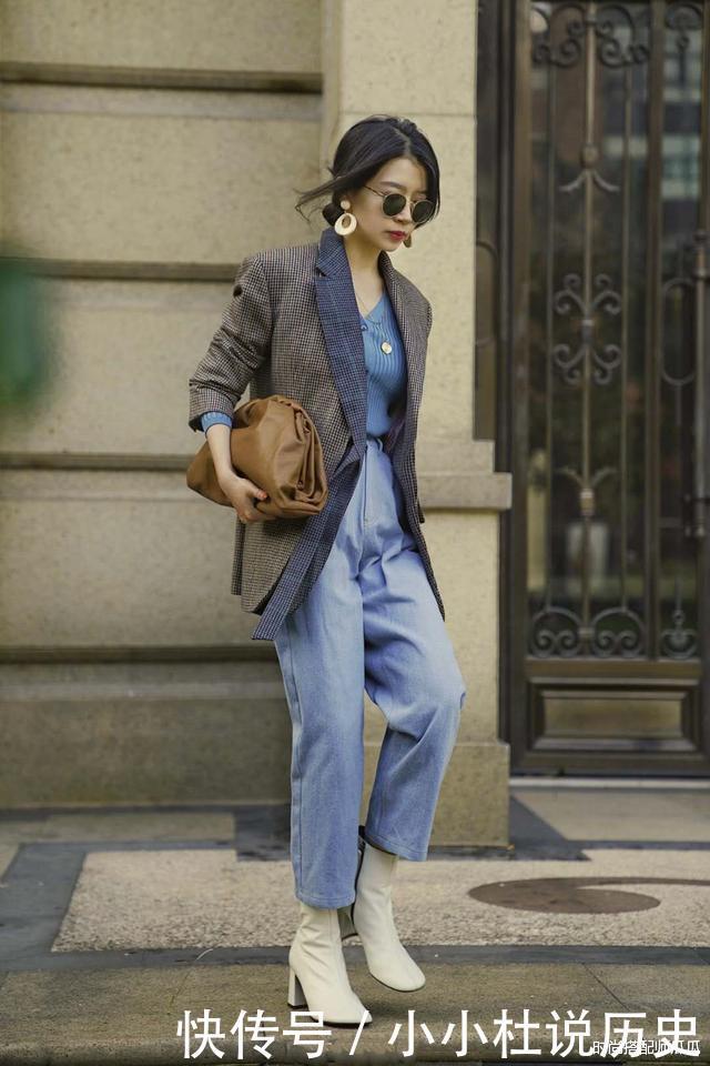 今年流行的西装外套还不会穿跟着三木博主这样穿,时髦又减龄