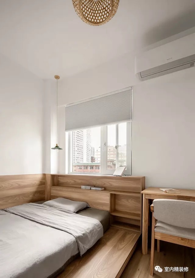 地台床|别看她家只是62㎡的小两房,居住体验棒极了,敞亮清爽越看越舒服