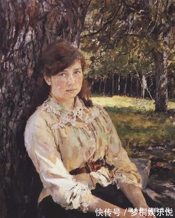 肖像画家!俄罗斯杰出的肖像画家,列宾的学生谢洛夫,油画作品欣赏