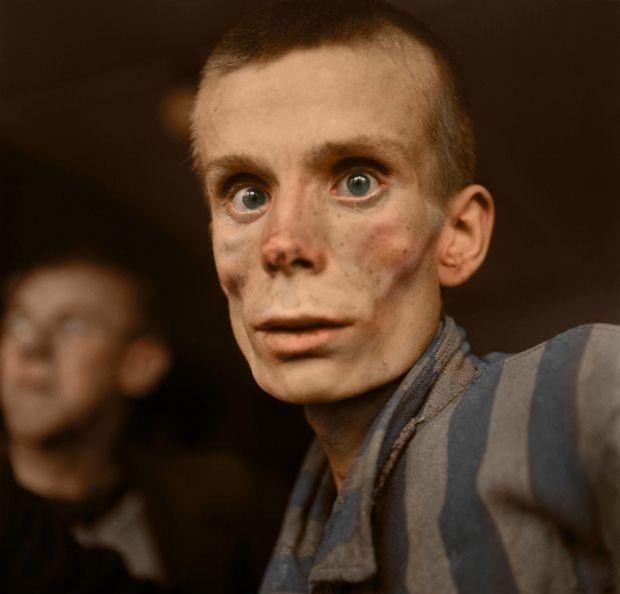 彩色照片|奥斯威辛集中营解放75周年，更多彩色照片曝光，展示了纳粹的罪恶