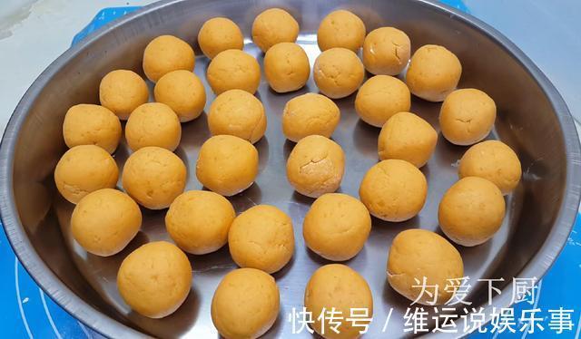 糯米粉|2根红薯,半斤糯米粉,做出特色丸子,软糯香甜,上桌汤汁都不剩