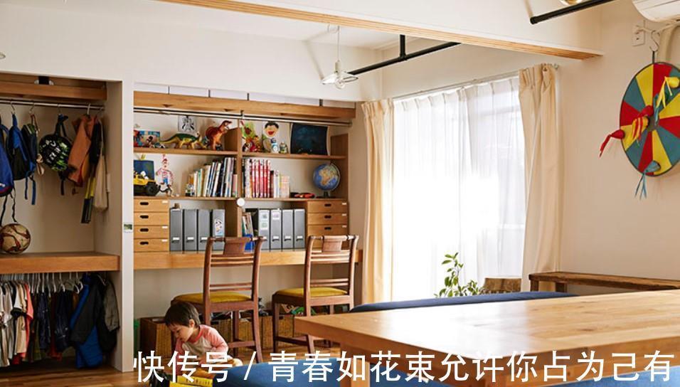 柜面|55平米3个娃!日本妈妈太厉害了,一家人蜗居也能过上精致生活