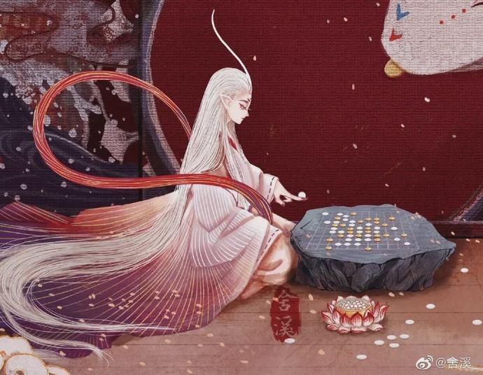 网络|90后小姐姐自学绘画,靠画“神仙狐鬼”爆红网络,圈粉60万