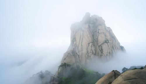 形状|江淮地区最高山峰，天柱山因其而得名，形状却让人捉摸不透