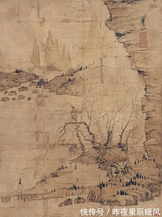 宗师@他是一代国画宗师,他只稍微改动了一下,就让无数人爱不释手!