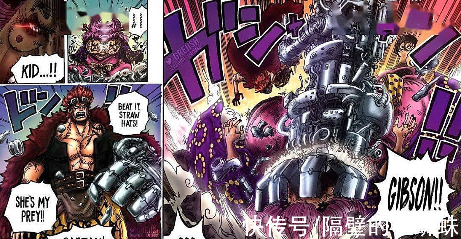 霍金斯|海贼王1029话：战力崩塌？经历16话，大妈还没击败残血基德