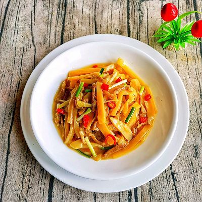 老少皆宜|鱿鱼干肉丝