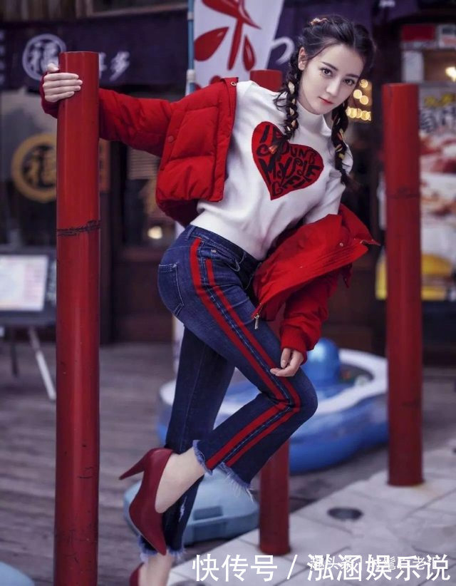 最近火了一种穿法卫衣+羽绒服,显高减龄,冬天这么穿太好看了