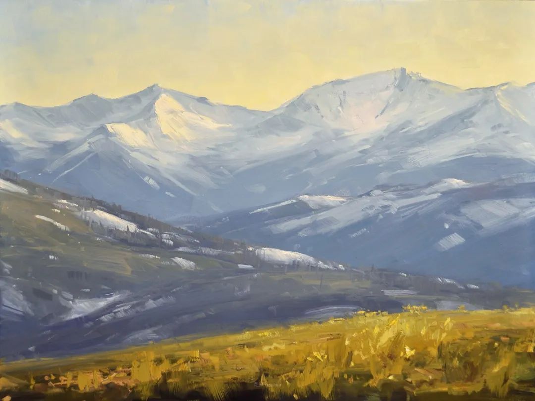 科罗拉多州@斯泰西·彼得森:半路出家的女画家,笔下的风景堪称一绝