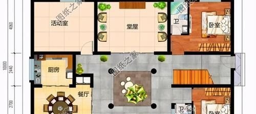 户型|这三款农村四合院设计图让不少城里人羡慕，父母看了也欢喜