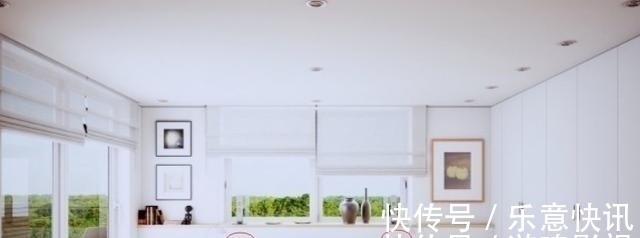 窗户|床头不得已靠窗,一招化解:加一字形20cm宽矮台面,也当床头柜用