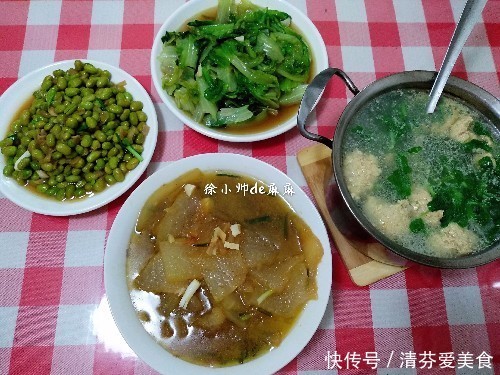 晚餐|晚餐要吃的清淡,多吃蔬菜,这样炒好吃,半个小时搞定3菜1汤!