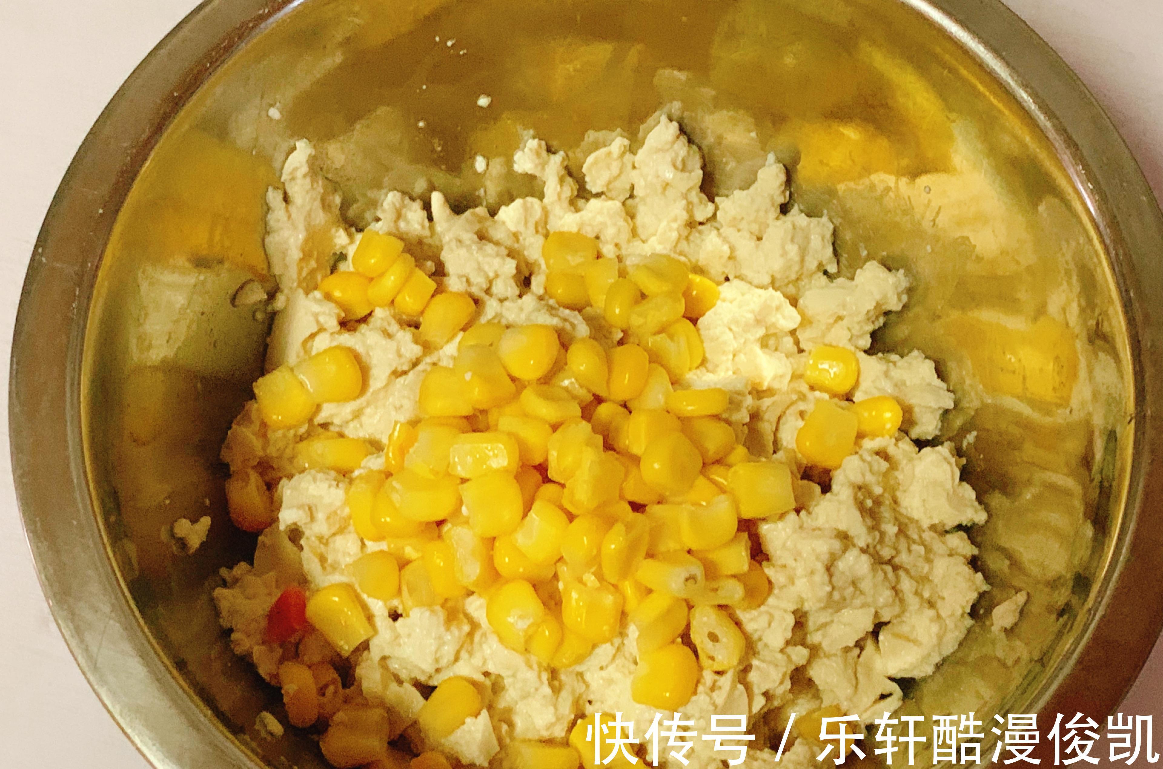 超营养的快手美食豆腐鸡蛋饼，低脂低卡，营养饱腹，好吃不腻