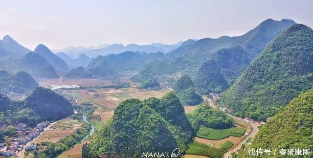 峰林|贵州的这个景区，峰林成片，田园风光，风景可媲美桂林