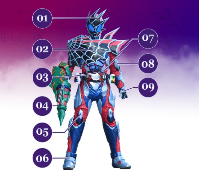 假面骑士|假面骑士Demons鼹鼠基因组官方设定公开,突破天际的钻头来了