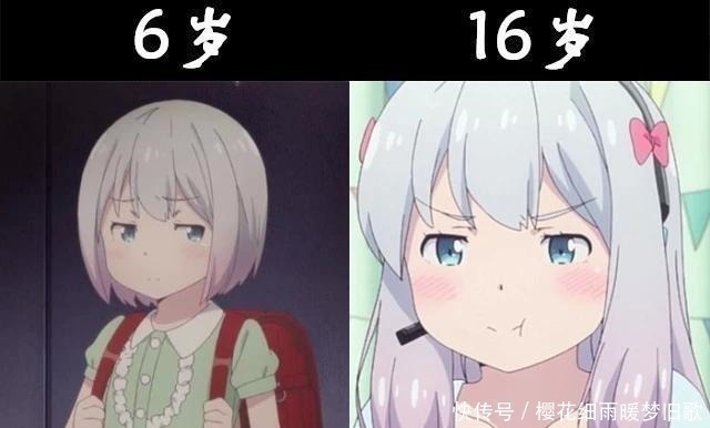 当家花旦|日漫女神变形记6到16岁,她们成功熬过了岁月的摧残!