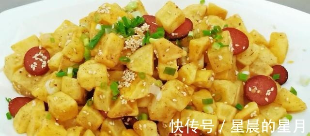叶子|土豆用这种方法做，外酥里软，美味可口，既可以是菜也可以当零食！