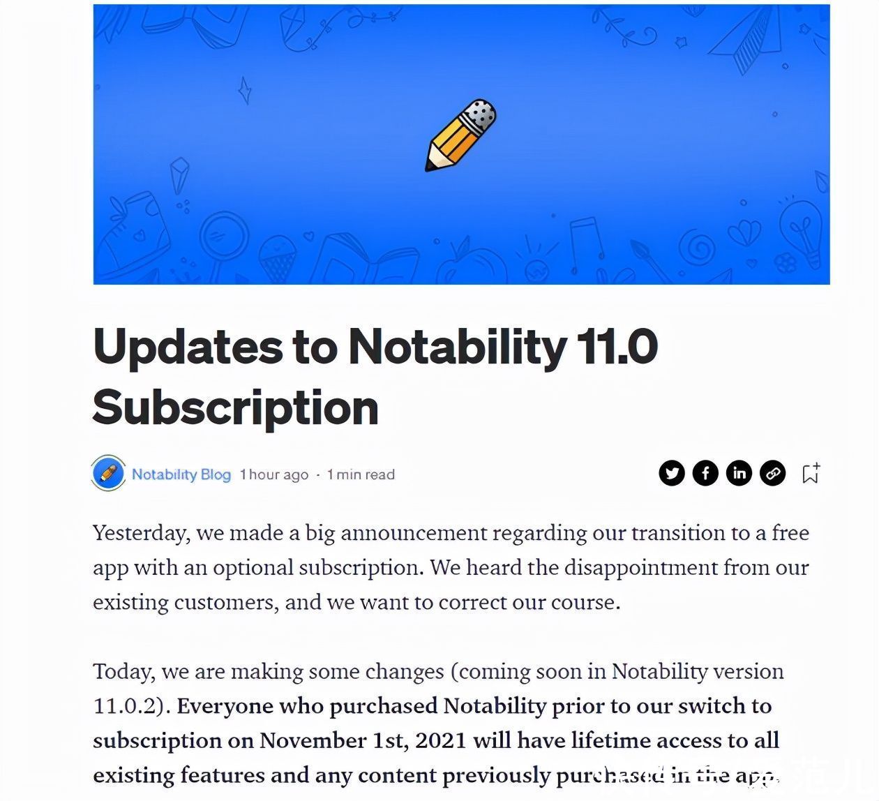 付费|Notability 回应老用户吐槽订阅制，为什么我们还是讨厌订阅制？
