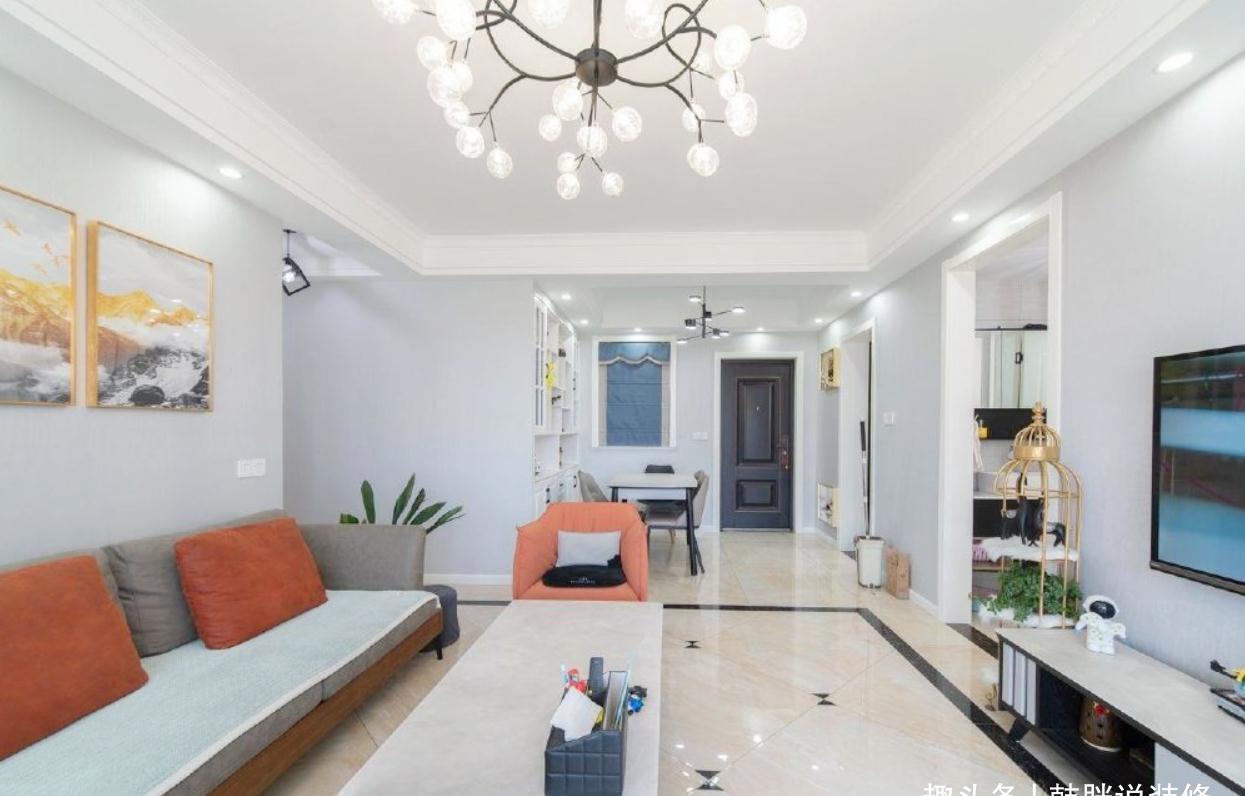 衣柜|128㎡四居室，主卫走廊装满衣柜，秒变步入式衣帽间，仪式感满满