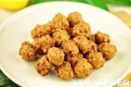 猪肉馅|大厨老爸炸丸子的秘诀掌握3个技巧,丸子香酥不松散,一次成功