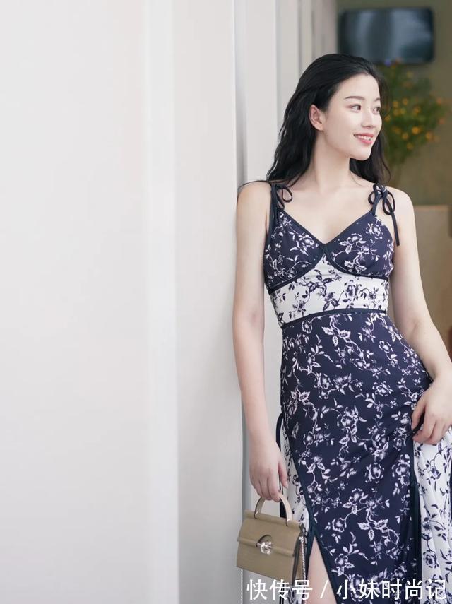 气质|“油画裙”又火了,气质清新文艺还很百搭