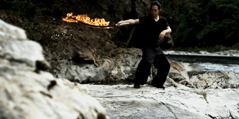 附魔刀|日本火焰艺术家打造真实附魔刀,鬼灭之刃里的特效原来是真的