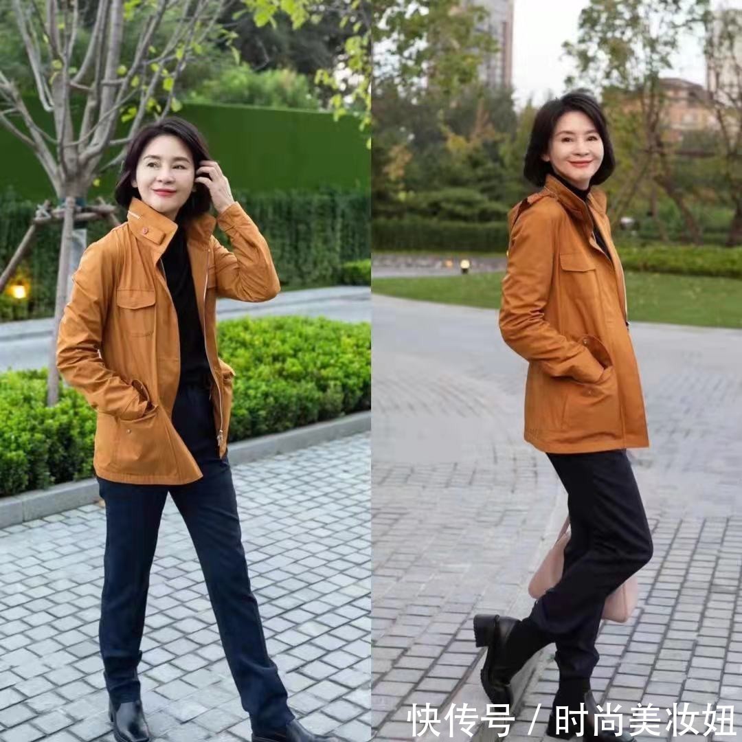 大地色|这才是50岁的正确打开方式,学她的穿搭技巧,高级又减龄