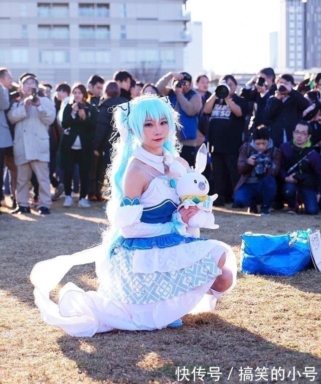 pl漫展cosplay冬展上的初音未来,各种同人和亚种公主殿下
