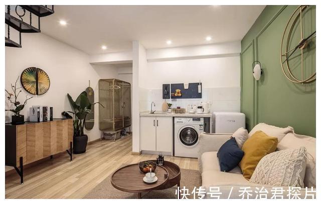 装修|她花了7w改造55㎡loft,完工效果堪比小别墅,太好看了!