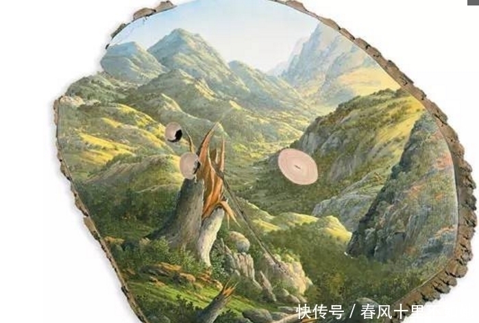 树桩$她用她的双手造出了最美的森林,大家看了她的作品都赞美不止!