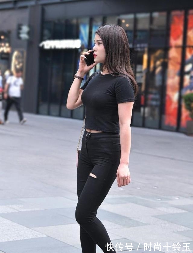 优雅 休闲装搭配高跟鞋,显高显气质,让你轻松展现出优雅自信的美