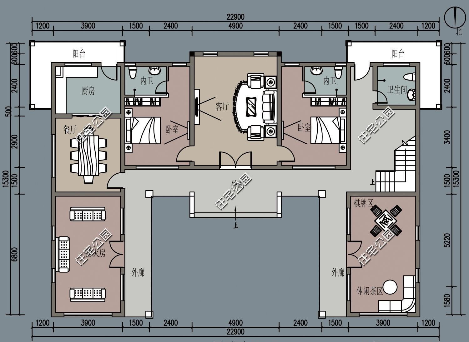 中式|农村盖房选这6套户型就够了,中式欧式全都有,建好就是人生赢家