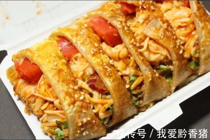 小吃|东北特色小吃烤冷面,学会下面3点轻松制作