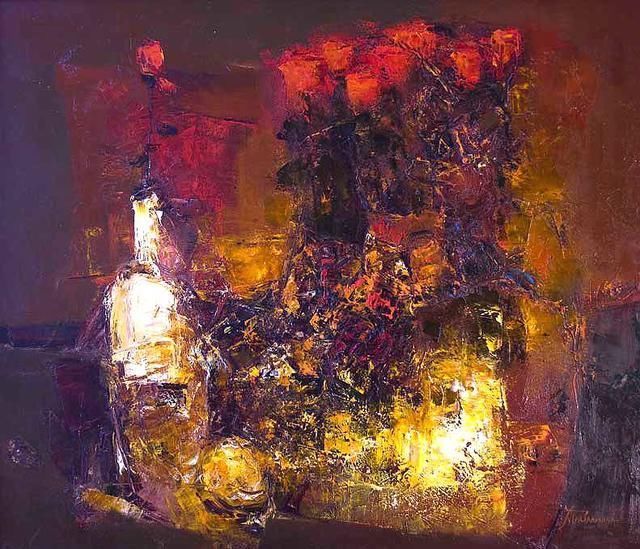 艺术学院!奔放的心:俄罗斯女画家安捷利卡超凡脱俗、别具一格的油画作品