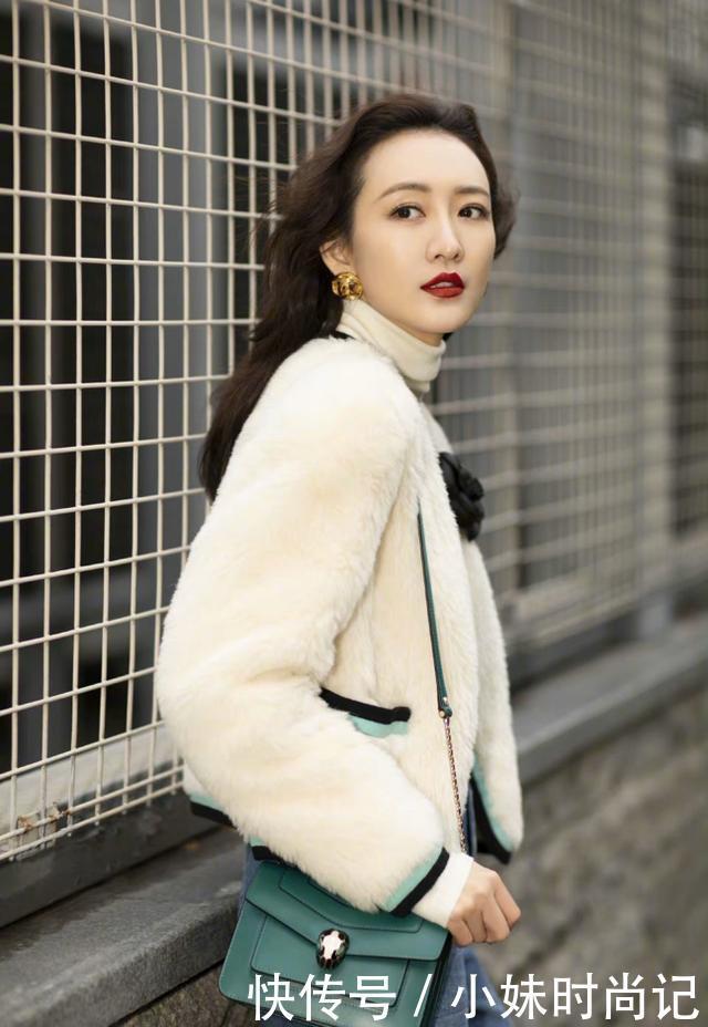 与流量小花不同, 王鸥美得明艳又大气, 38岁身材状态双在线