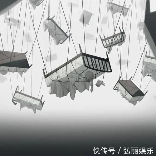 插画@22幅悲伤的插画,只有孩子才能看懂,大人却理解不了