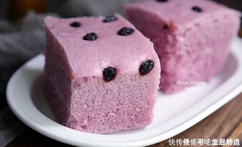 不用揉面,搅搅面糊,蒸一块又松又软的发糕