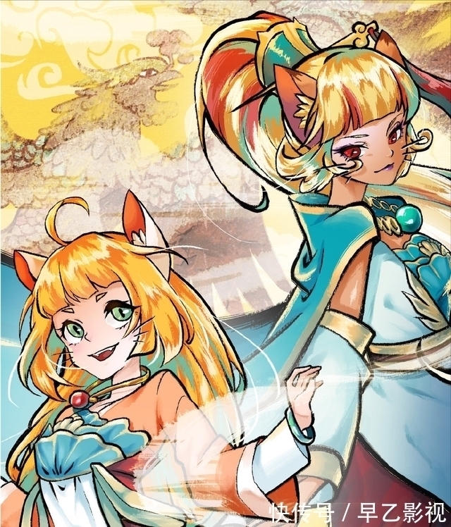 官方|“喜灰”官方拟人画风多,奇猫版唯美,筐胜篇帅气,羊守4最时髦