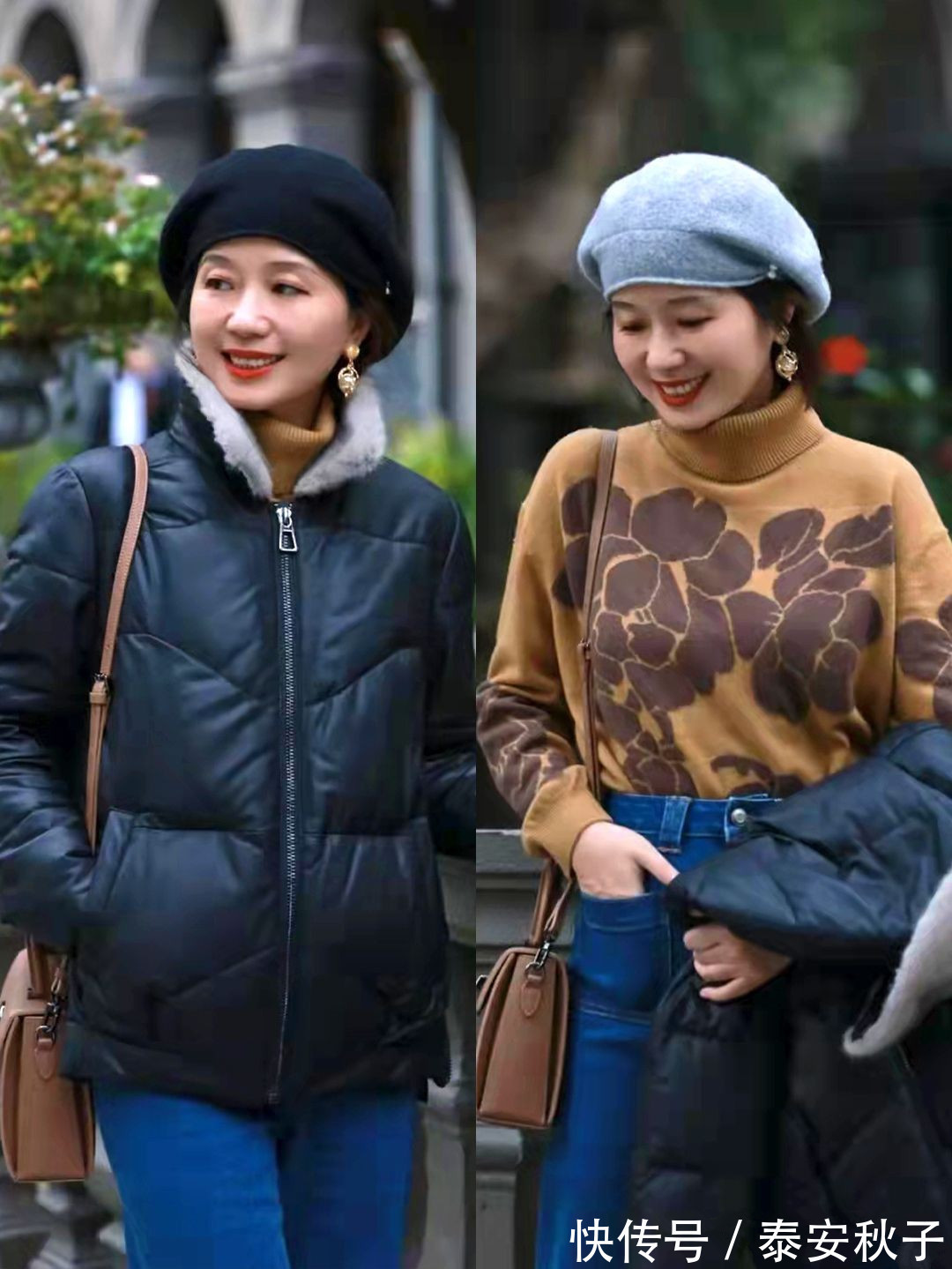 阔腿裤 年过50岁的中年女人,冬天就别再“露脚踝”了!今年流行这样穿:气质又显高级!