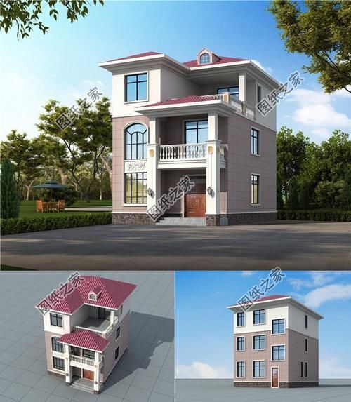 效果图|7款农村别墅图,一生可能就建一次房,还不好好选选