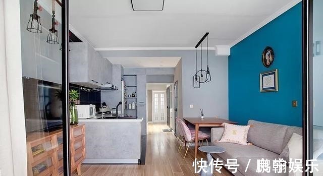 榻榻米|47㎡一室改两室,进门衣帽间,阳台变次卧,装出来比80㎡还要大