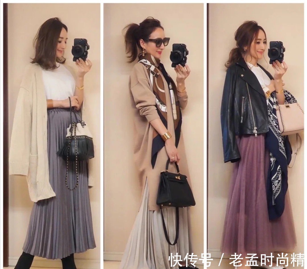 下摆|低于1米6,看圈粉无数的博主穿搭,美得优雅高级