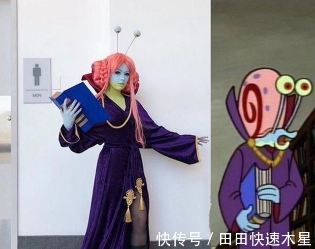 人物|“挑战”不一样的cospaly,人物风格独特,coser认真就输了