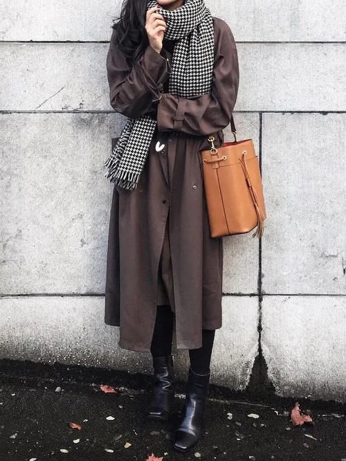  臃肿|围巾显臃肿？这你就说错了，来解锁围巾穿搭的正确打开方式